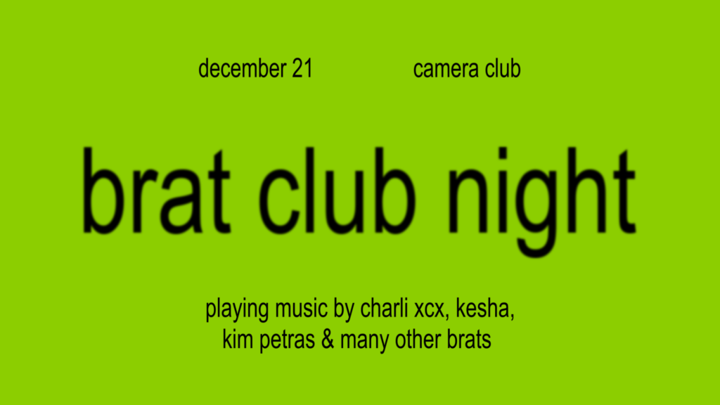 brat club night