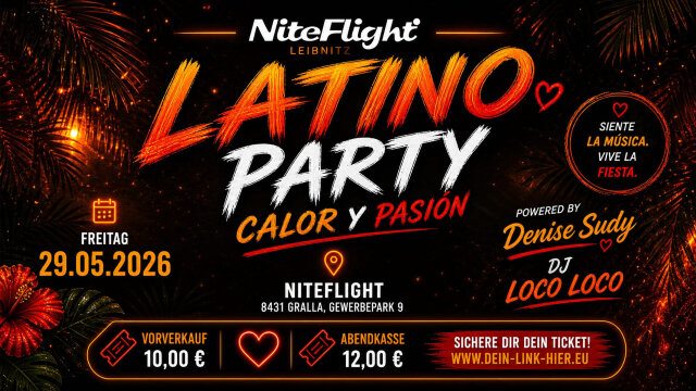 Latino Party – Calor Y Pasion