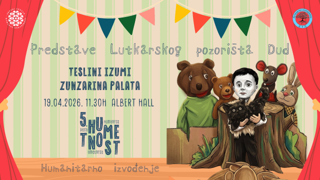 Humanitarne predstave lutkarsko pozoriste Dud