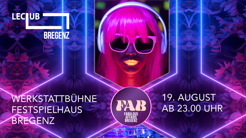 NEON PARTY – FAB meets LeClub