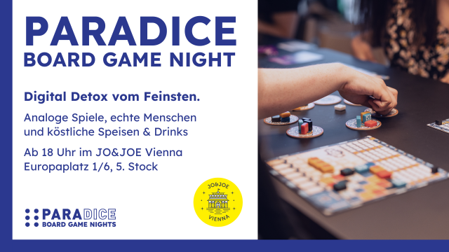 PARADICE BOARD GAME NIGHT