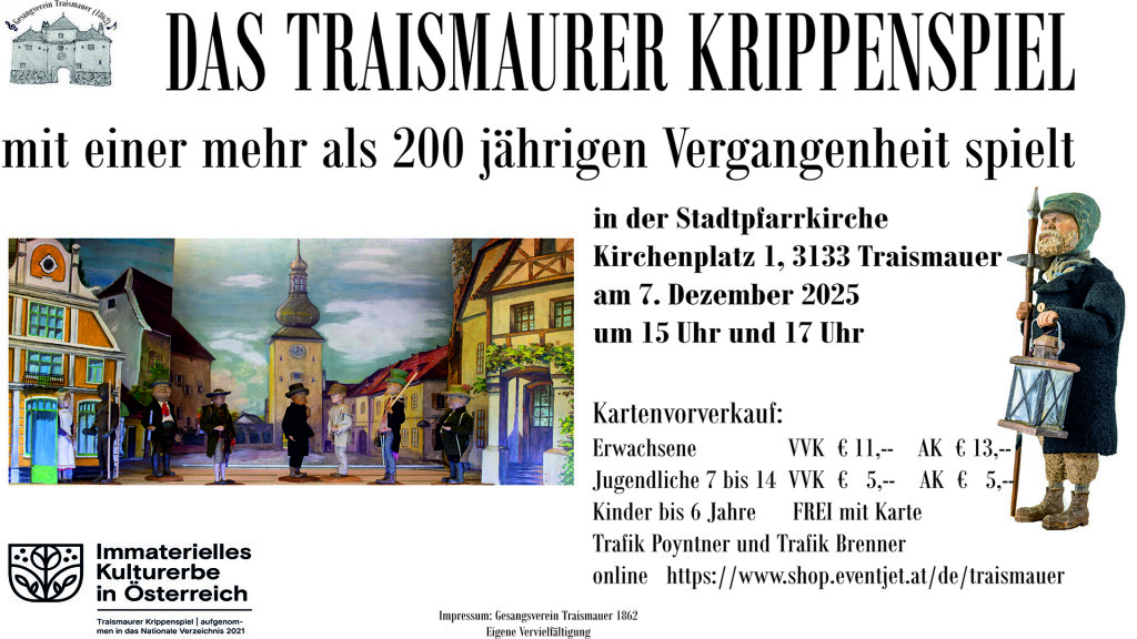 Das Traismaurer Krippenspiel
