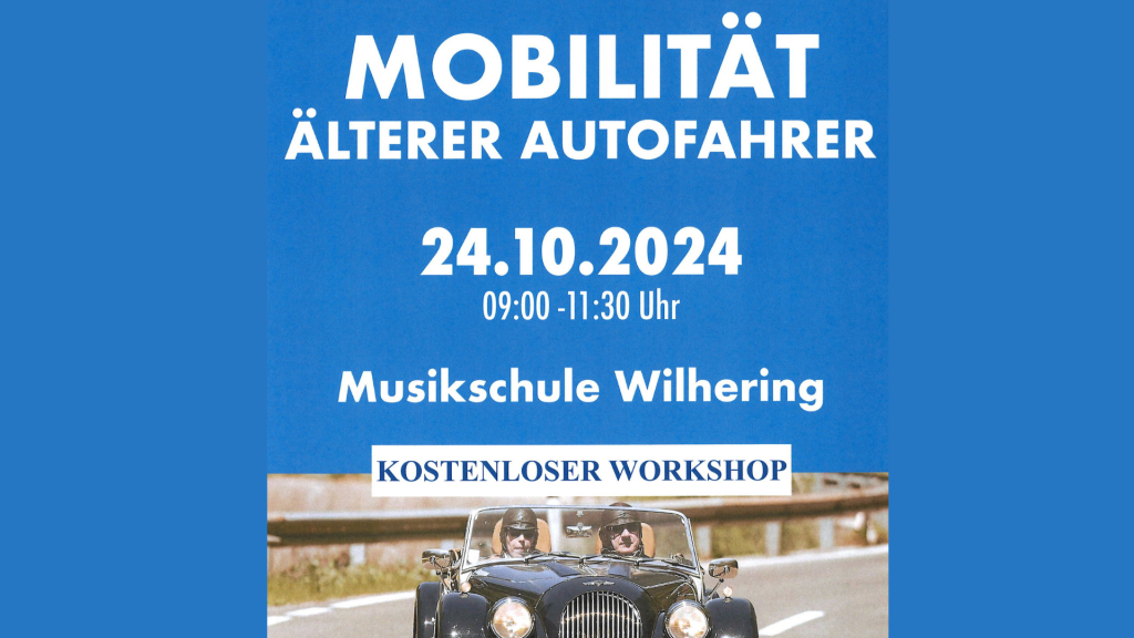 Mobilität älterer Autofahrer