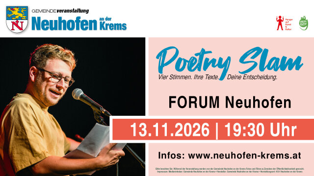 Poetry Slam in Neuhofen