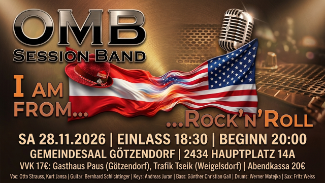 OMB Session Band – I am from…Rock’n’Roll