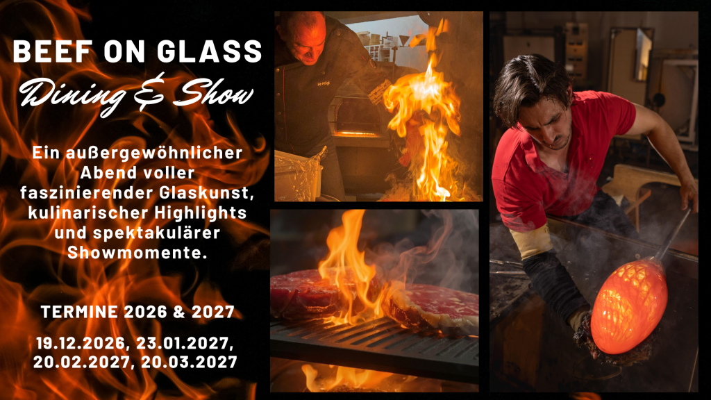 Beef on Glass – Dining & Show