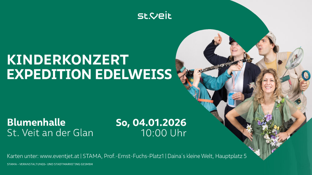Kinderkonzert „Expedition Edelweiß“