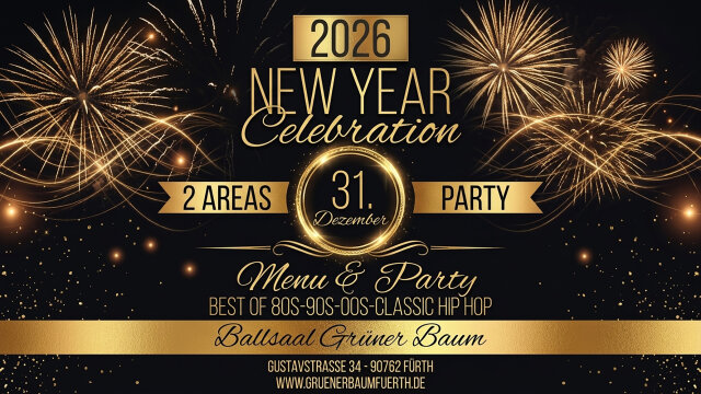 ✨ NEW YEAR CELEBRATION 2026  MENUE & PARTY✨
