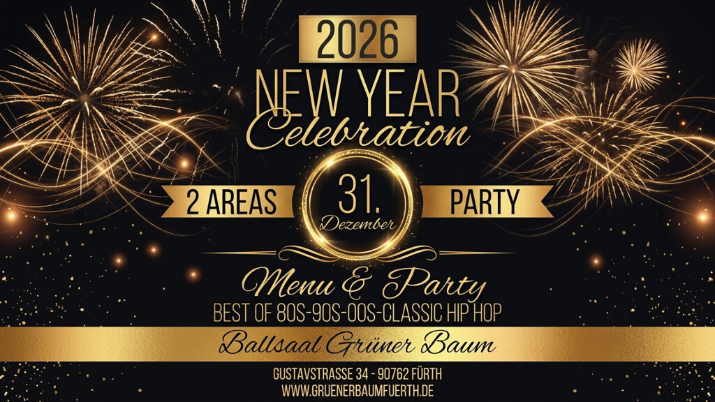 ✨ NEW YEAR CELEBRATION 2026  MENUE & PARTY✨
