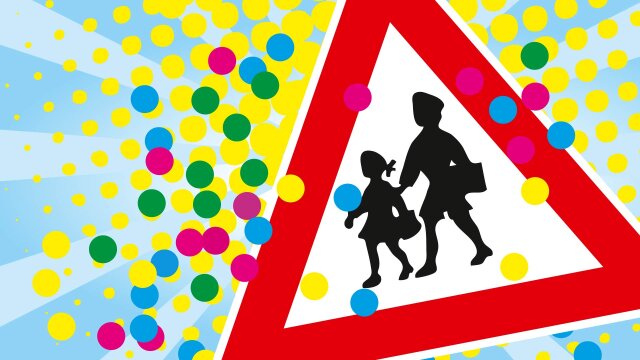 Schulanfängerfest „Sicher in die Schule. Sicher nach Hause“ mit Verkehrsübungsparcours