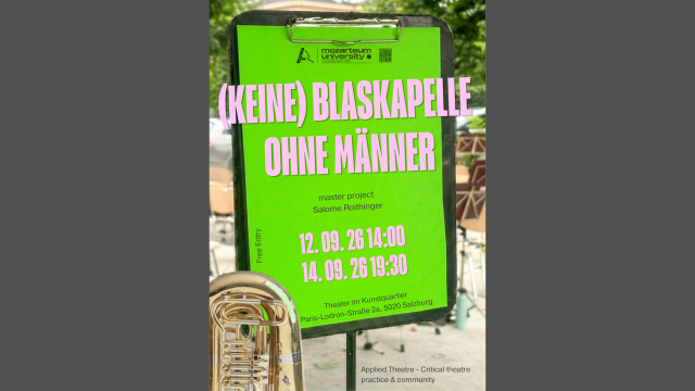 (Keine) Blaskapelle ohne Männer