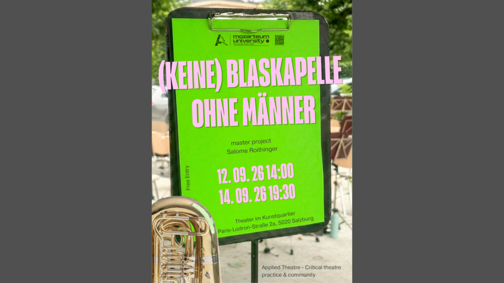 (Keine) Blaskapelle ohne Männer