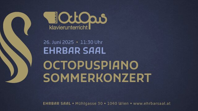OctOpus Piano 2026 Sommerkonzert