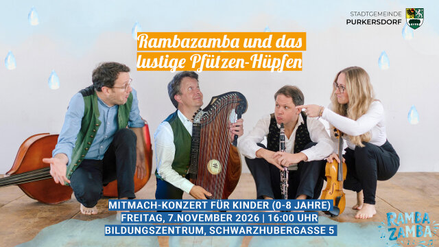 Rambazamba und das  lustige Pfützen-Hüpfen
