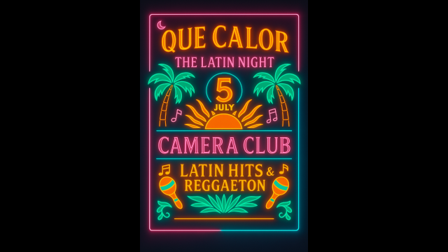 QUE CALOR – The Latin Night