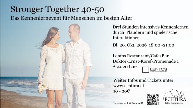 Stronger Together 40-50 Linz