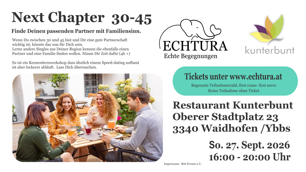 Next Chapter 30-45 Waidhofen/Ybbs 27.Sept 2026