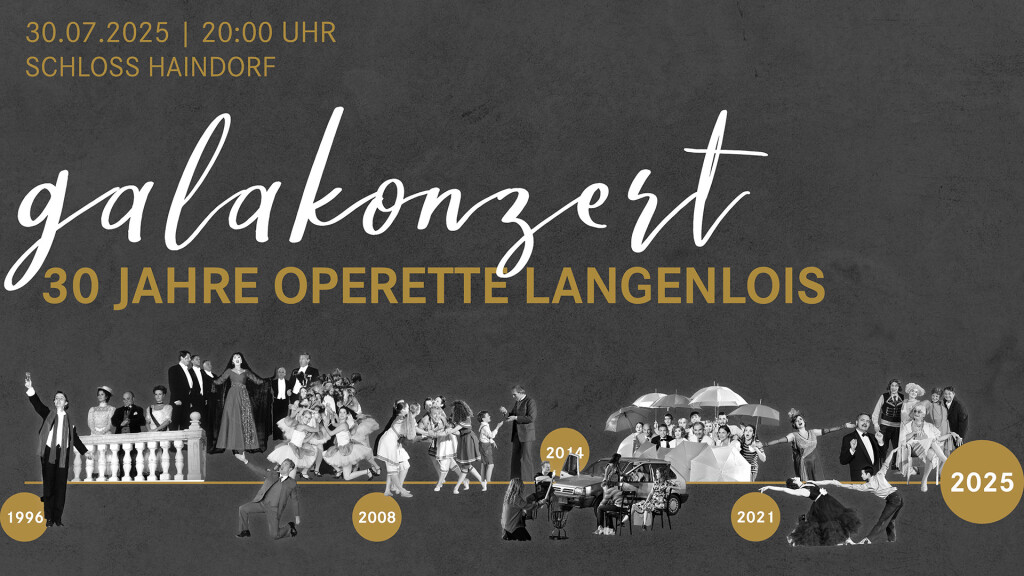 Galakonzert „30 Jahre Operette Langenlois“