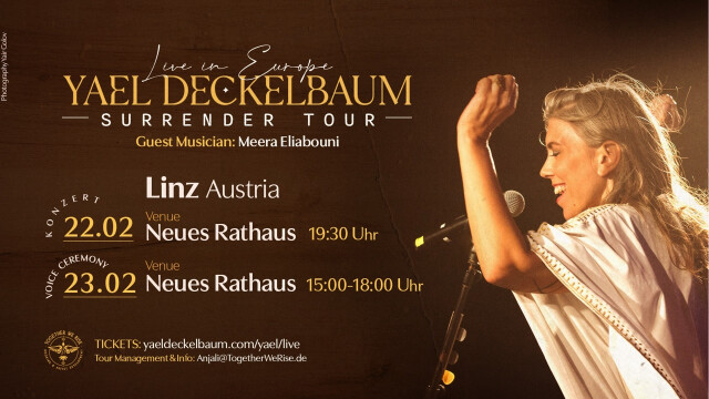 Yael Deckelbaum • Konzert • Surrender Tour 2025