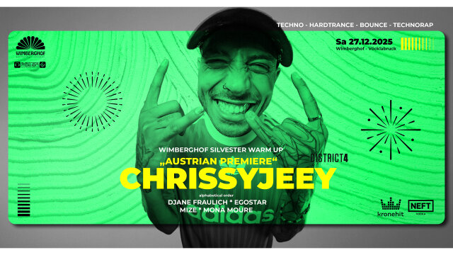 WIMBERGHOF SILVESTER WARM UP w/ CHRISSYJEEY @ Wimberghof Vöcklabruck