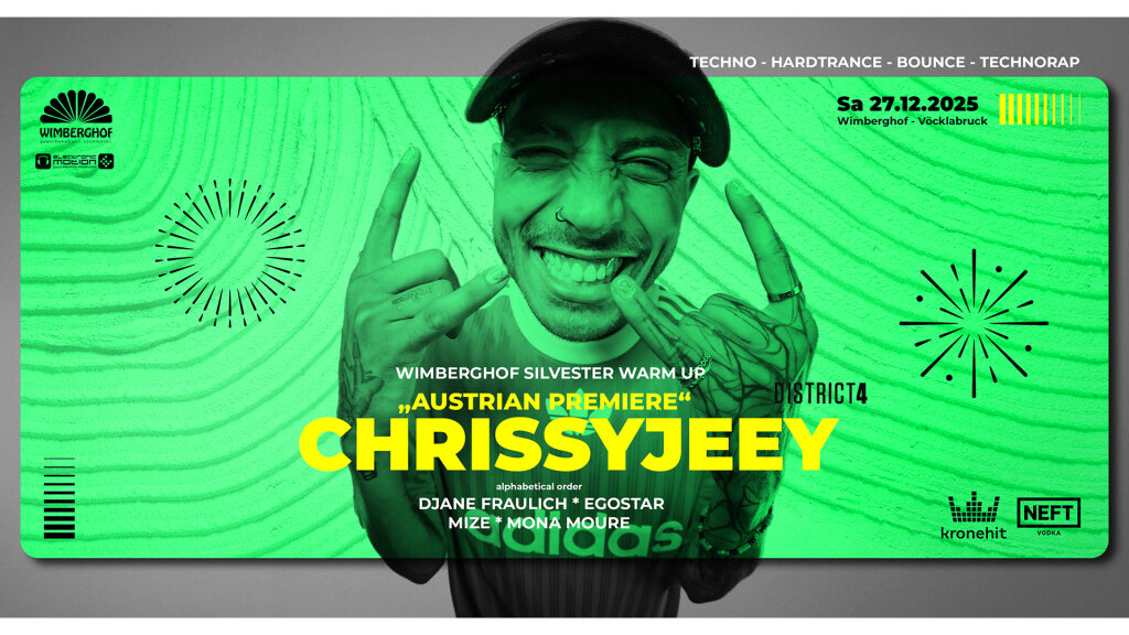 WIMBERGHOF SILVESTER WARM UP w/ CHRISSYJEEY @ Wimberghof Vöcklabruck