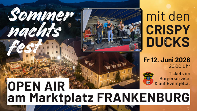 Sommernachtsfest mit den Crispy Ducks