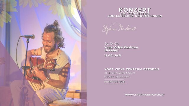 Stephan Mader – Konzert am Vormittag – Dresden