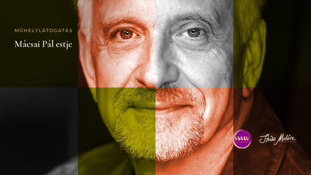 Műhelylátogatás – Mácsai Pál estje