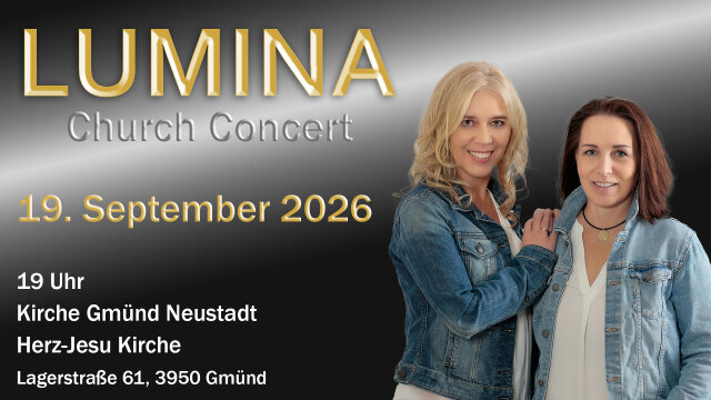 LUMINA – „Back 2 Heart“ ❤️❤️ Church Concert