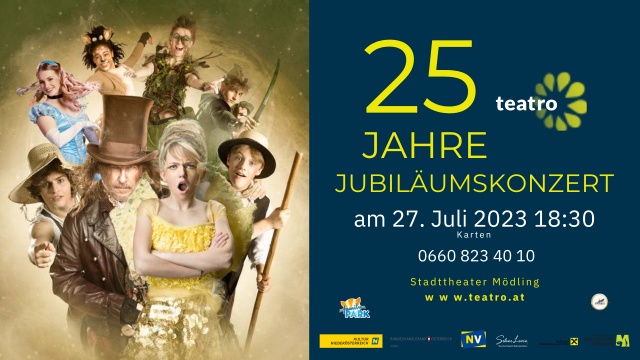 25 Jahre teatro – Das Jubiläumskonzert