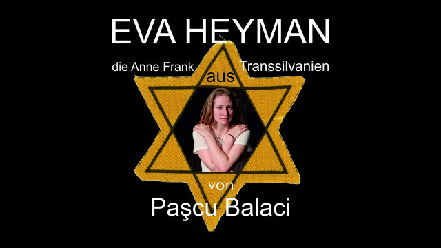 EVA HEYMAN – DIE ANNE FRANK AUS TRANSSILVANIEN