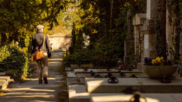 Stadtspaziergang: Wo sich Leben und Stille begegnen – der Friedhof St. Stephan