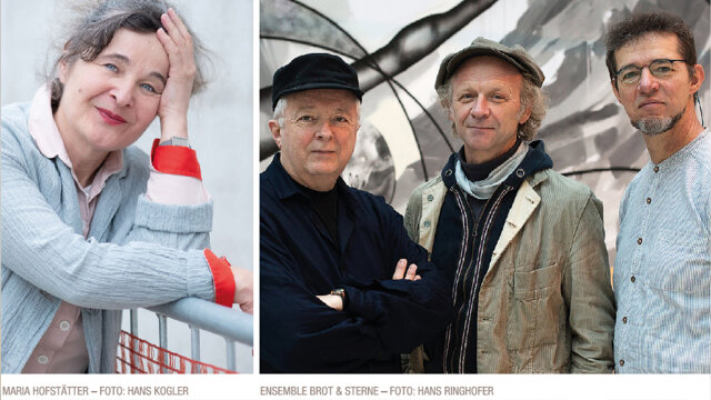 LITERATUR & MUSIK // Maria HOFSTÄTTER & Ensemble BROT & STERNE ›DAS WECHSELBÄLGCHEN‹ von Christine Lavant