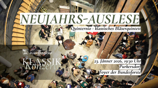 Purkersdorfer Klassik Konzerte: „Neujahrsauslese“ – Quinternio Wien