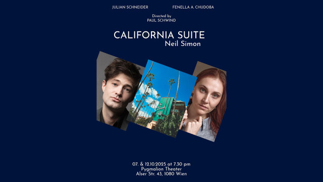GASTSPIEL | THEATER | IN ENGLISCHER SPRACHE | CALIFORNIA SUITE von Neil Simon