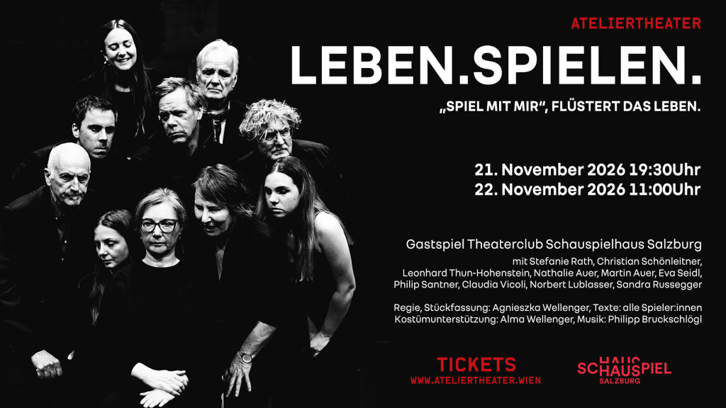 LEBEN.SPIELEN – „Spiel mit mir“, flüstert das Leben.