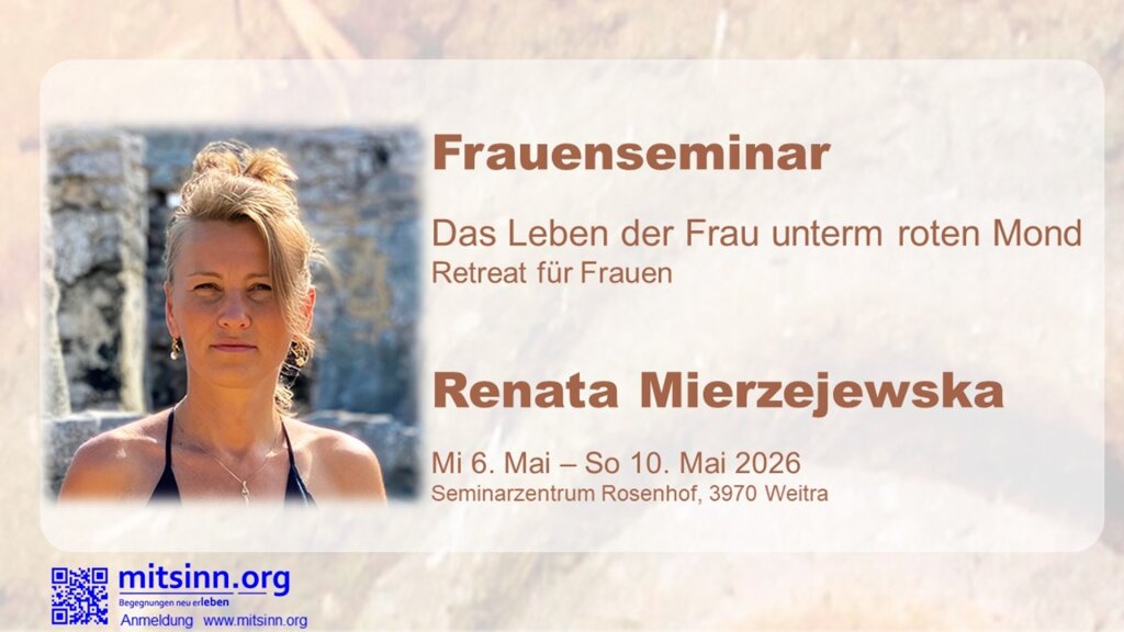 Frauenseminar • Renata Mierzejewska • Das Leben der Frau unterm roten Mond
