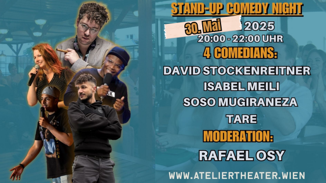 Comedy Night – Die lustigste Comedy Night des Jahres in Wien!