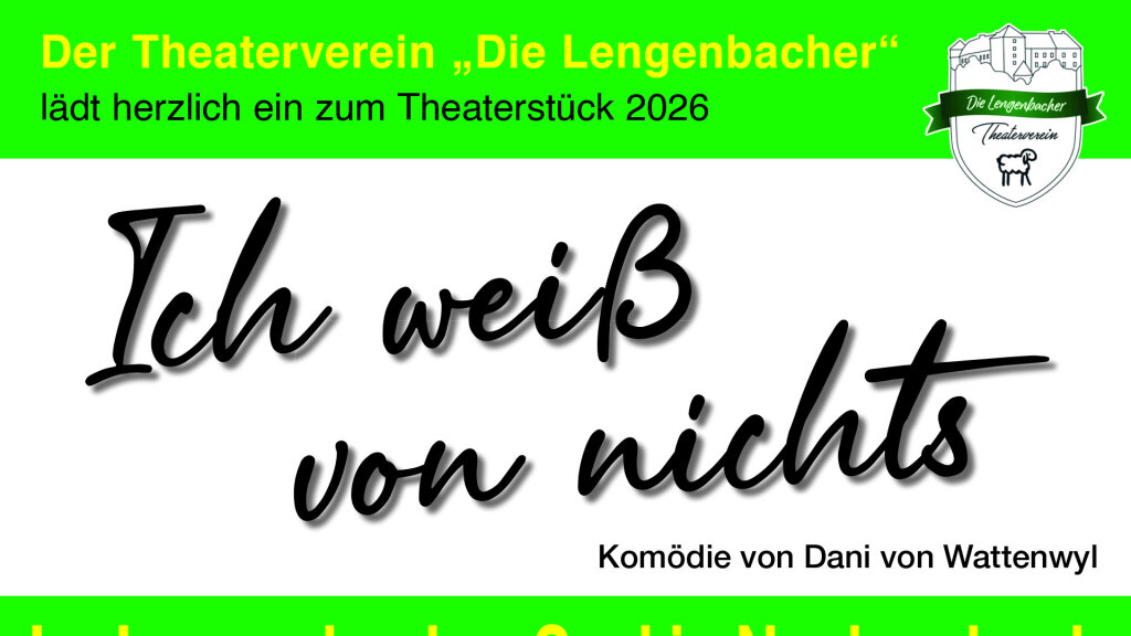 Ich weiß von nichts