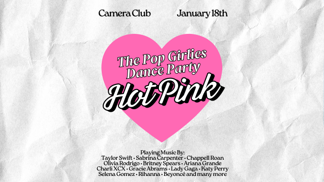 Hot Pink – The Pop Girlies Dance Party 18/01