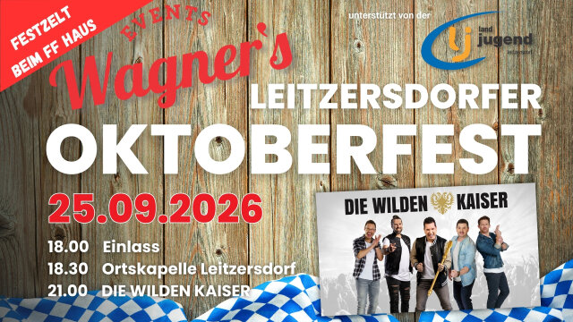 Leitzersdorfer Oktoberfest 2026