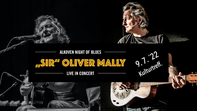 „Sir“ Oliver Mally live – Alkoven Night of Blues