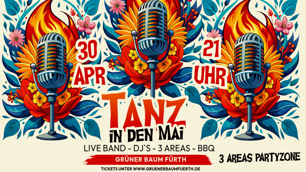 👊TANZ IN DEN MAI – LIVE BAND & DJ´s👊