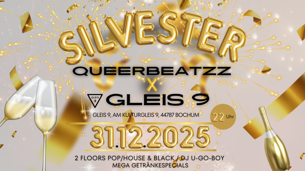 Queerbeatzz X Gleis 9 – Silvester Special