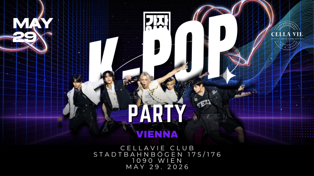 Gaja K-Pop Party May 29. Vienna