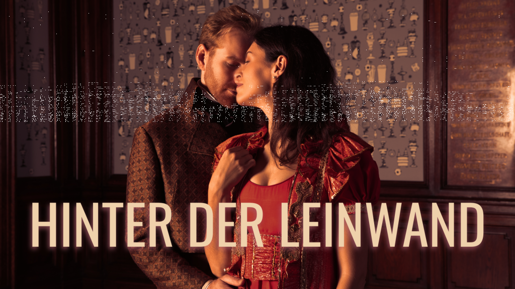 Hinter der Leinwand