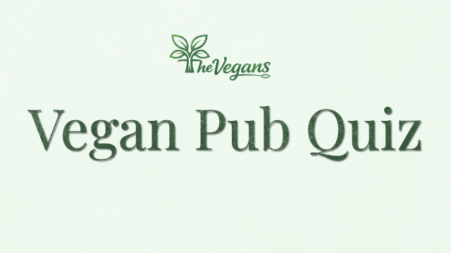 Vegan Pub Quiz