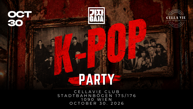 GAJA K-POP PARTY HALLOWEEN EDITION VIENNA