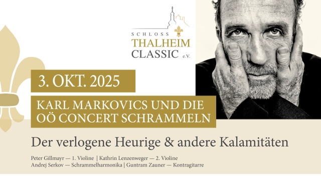 Karl Markovics und die OÖ Concert-Schrammeln