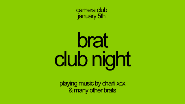 brat club night